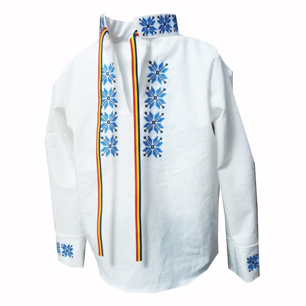 Camasa traditionala MCF Dobrogea multicolora brodata