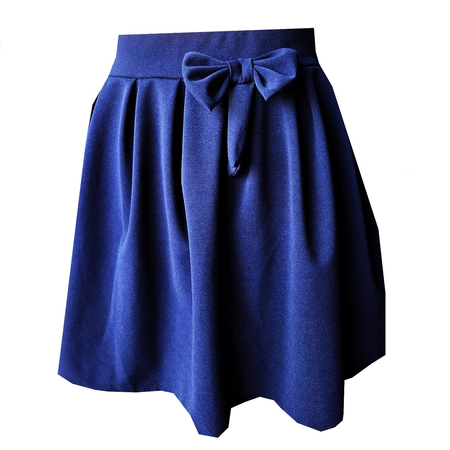 Fusta fete pentru scoala din crep elastic