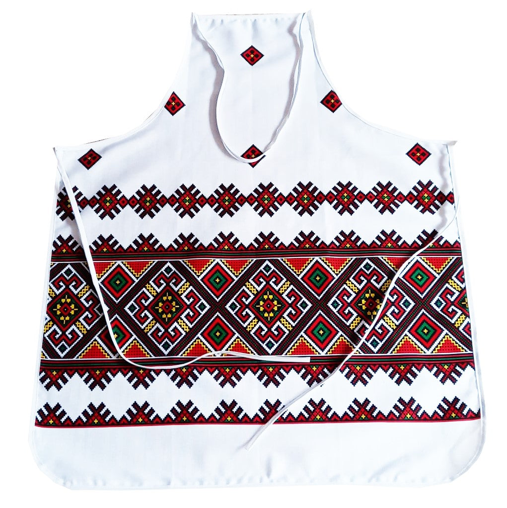 Kitchen apron for cooking MCF traditional Oltenia unique gift for mothers wives friends