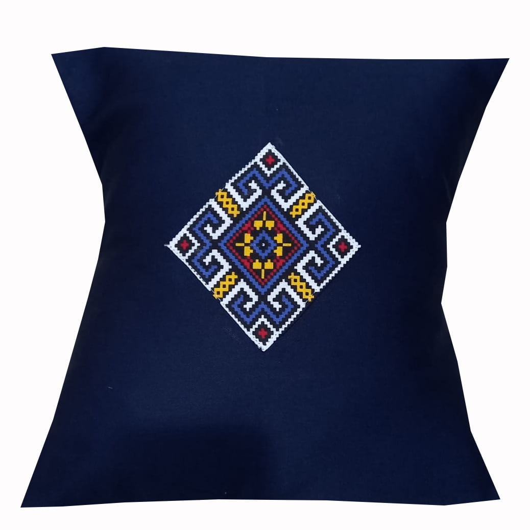 Set 2 Fete de perne - albastru traditional Dobrogea