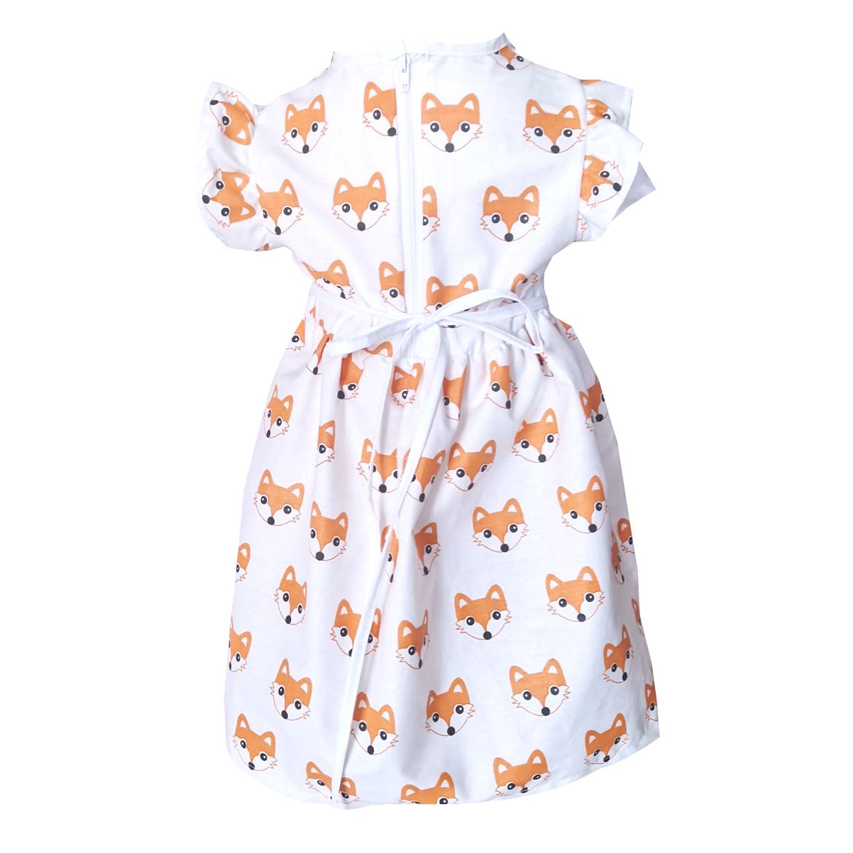 Rochie fetiță cu vulpiță drăguță
