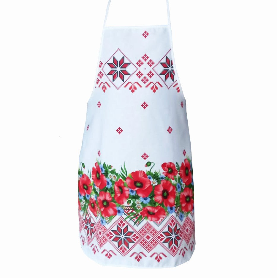 Kitchen apron for cooking MCF traditional Oltenia unique gift for mothers wives friends