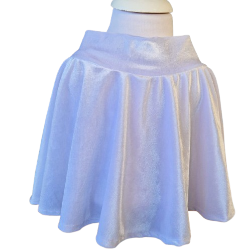 Set tricou Pisica și fustă din catifea elastica