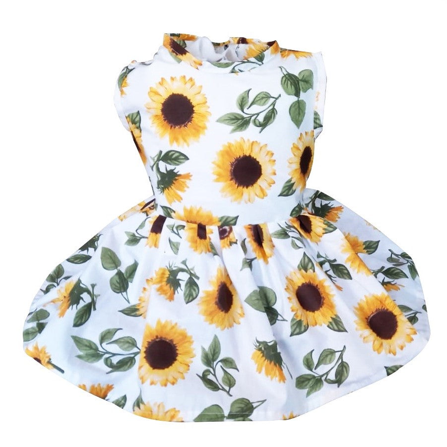 Rochie fete MCF Floarea soarelui