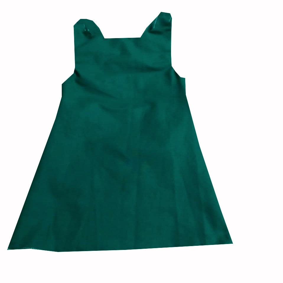 Rochie fete MCF Sarafan Iepuras multicolora - Bej sau verde