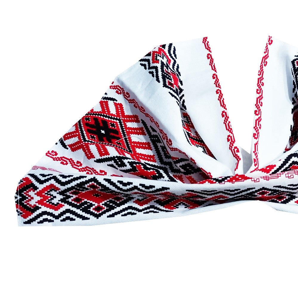 Șervet decorativ Moldova – model tradițional, bumbac 100% – MCF