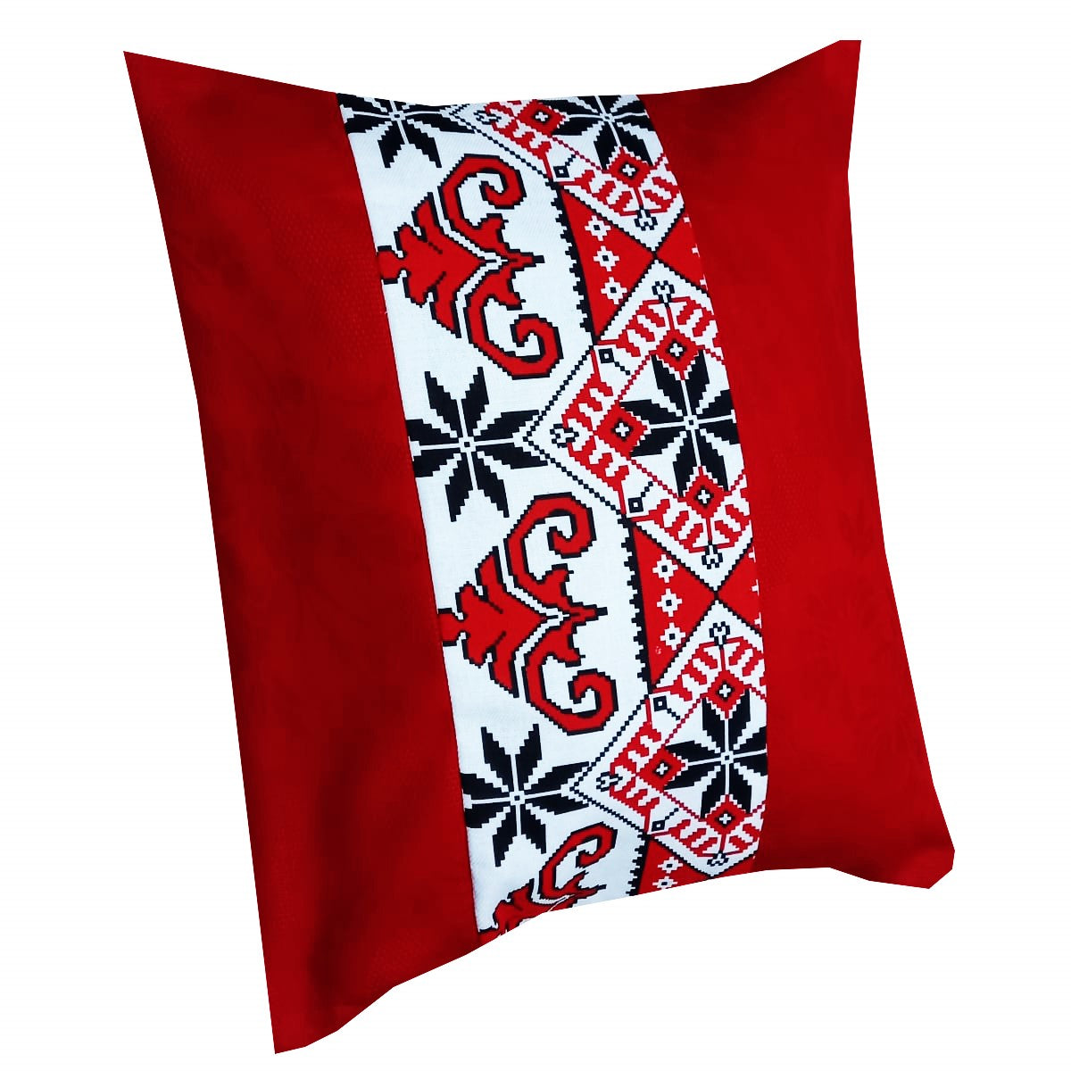 Set 2 fețe de pernă tradiționale Ardeal – MCF, model popular românesc, material textil de calitate