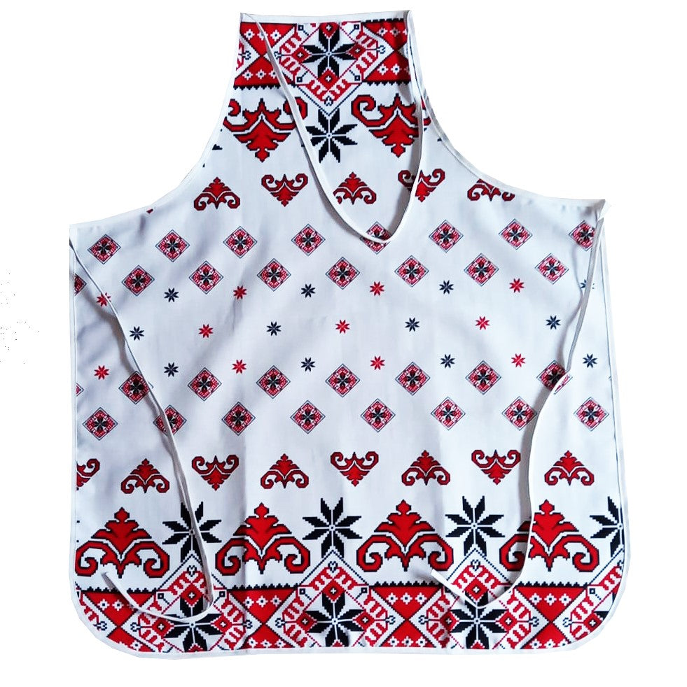 Kitchen apron for cooking MCF traditional Oltenia unique gift for mothers wives friends