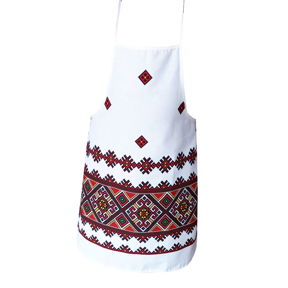 Kitchen apron for cooking MCF traditional Oltenia unique gift for mothers wives friends