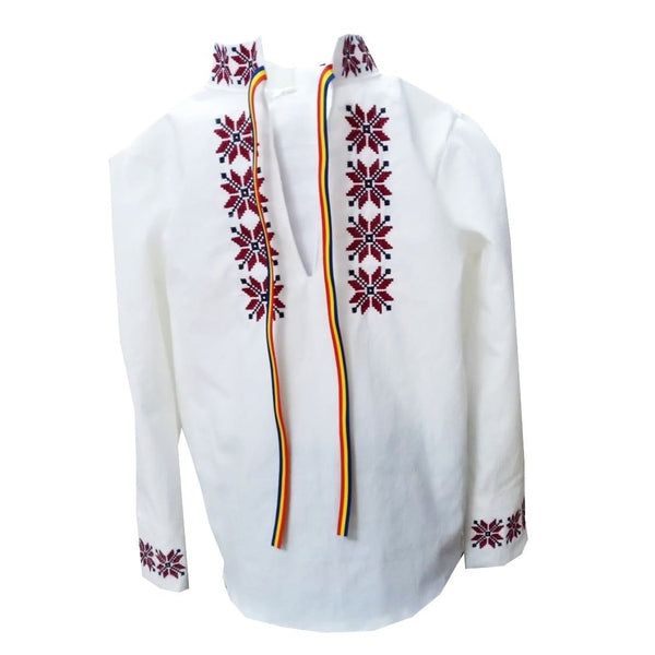 Camasa traditionala MCF Banat multicolora brodata - MCF România