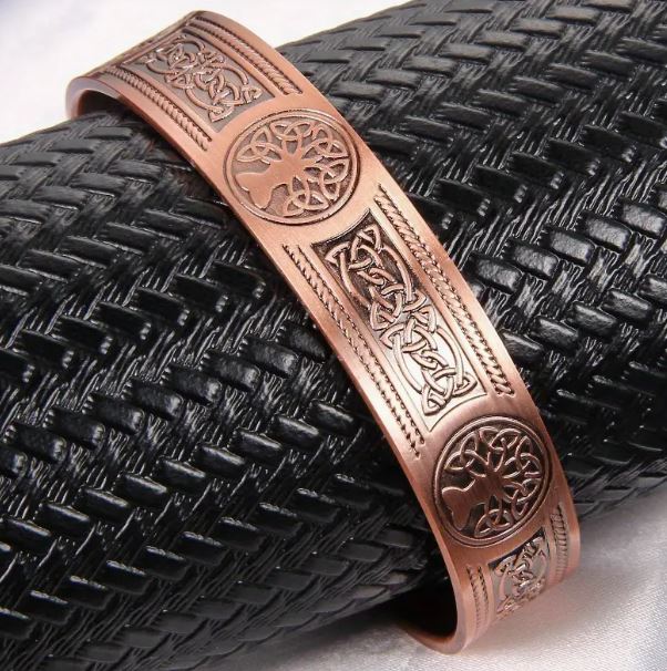 Copper bracelets – refinement and natural benefits