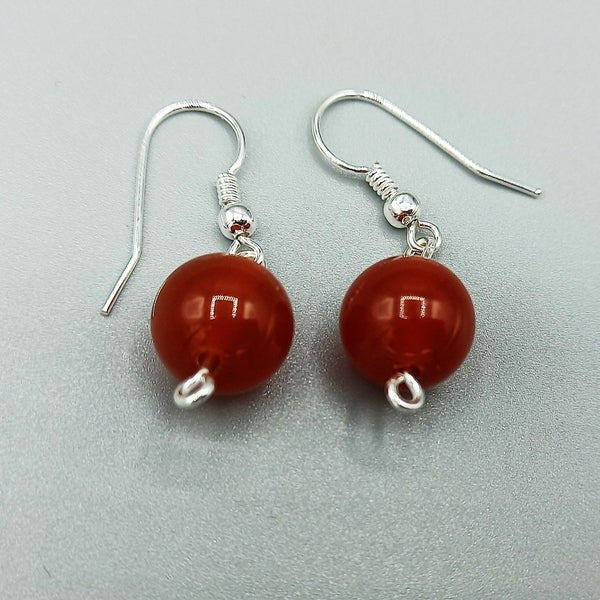 Cercei din argint cu carneol - MCF - MCF România