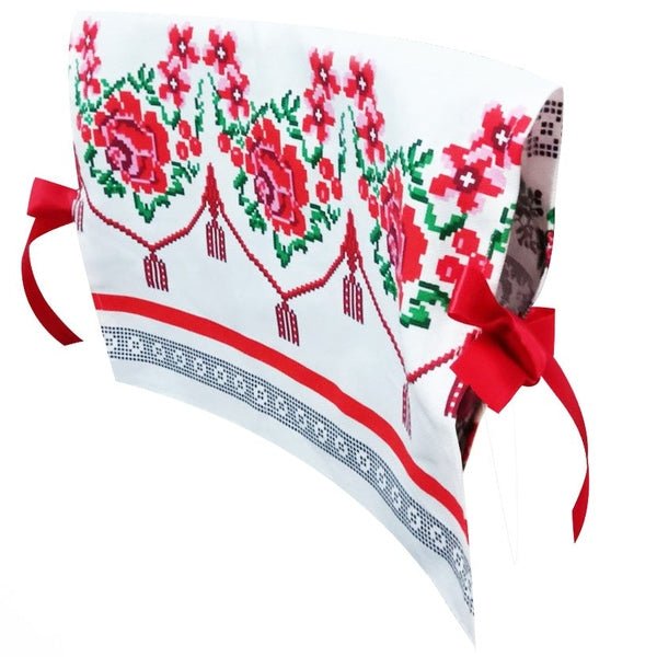 Huse pentru scaun – model tradițional Moldova, MCF, material textil de calitate - MCF România