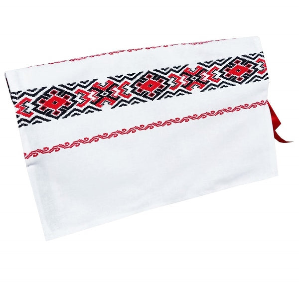 Huse pentru scaun – model tradițional Oltenia, MCF, material textil de calitate - MCF România