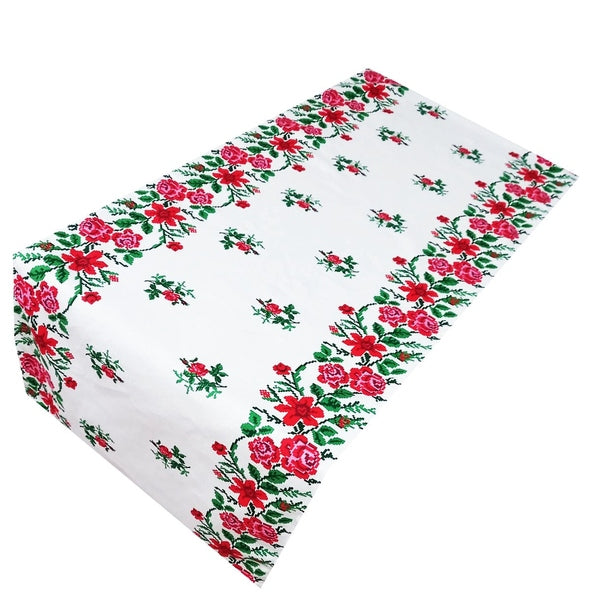 Napron decorativ tradițional Moldova – MCF, material textil de calitate, model popular românesc - MCF România