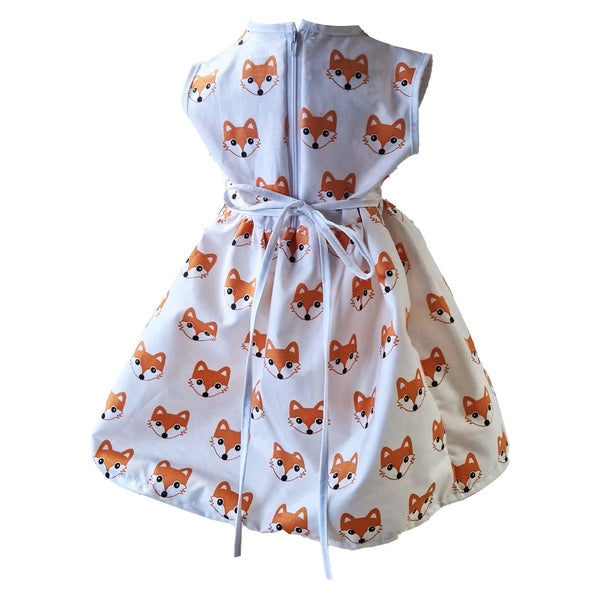 Rochie fetiță cu vulpiță drăguță - MCF România