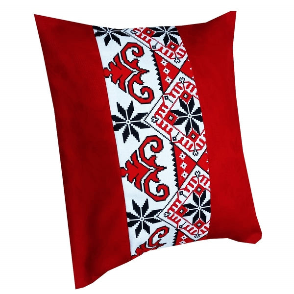 Set 2 fețe de pernă tradiționale Ardeal – MCF, model popular românesc, material textil de calitate - MCF România