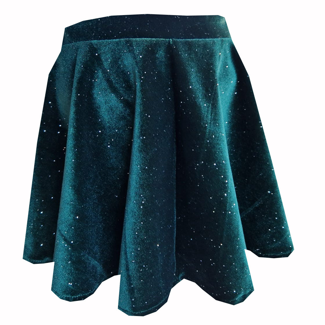 Set tricou Pisica și fustă din catifea elastica