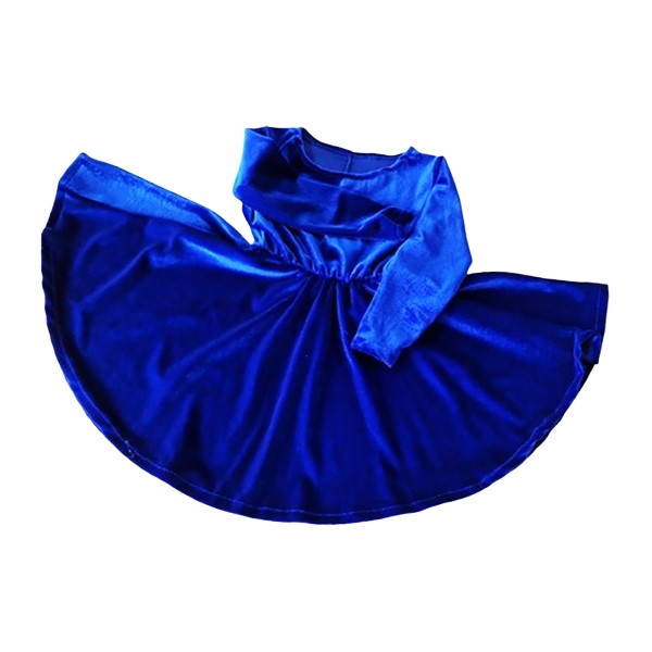 Velvet Princess Dress Emerald green velvet 5-6 years