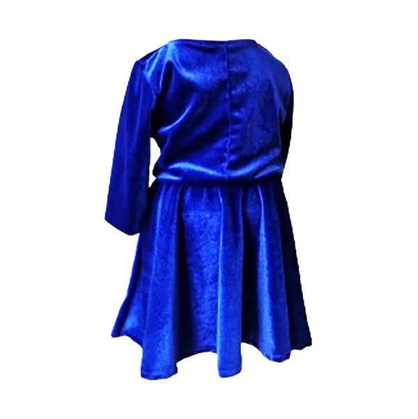 Velvet Princess Dress Emerald green velvet 5-6 years