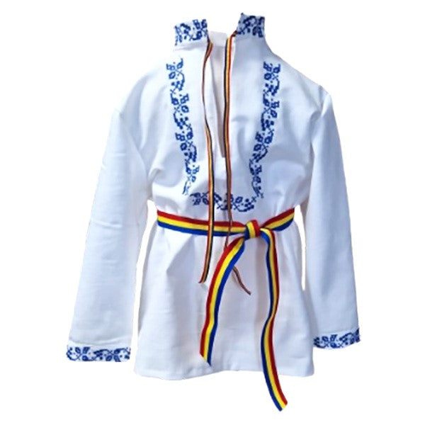 Traditional Shirt for Boys, sewn 13-14 years, Dobrogea