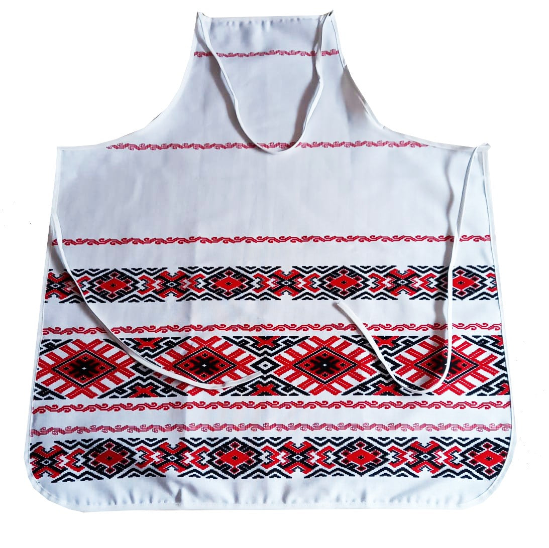 Kitchen apron for cooking MCF traditional Oltenia unique gift for mothers wives friends