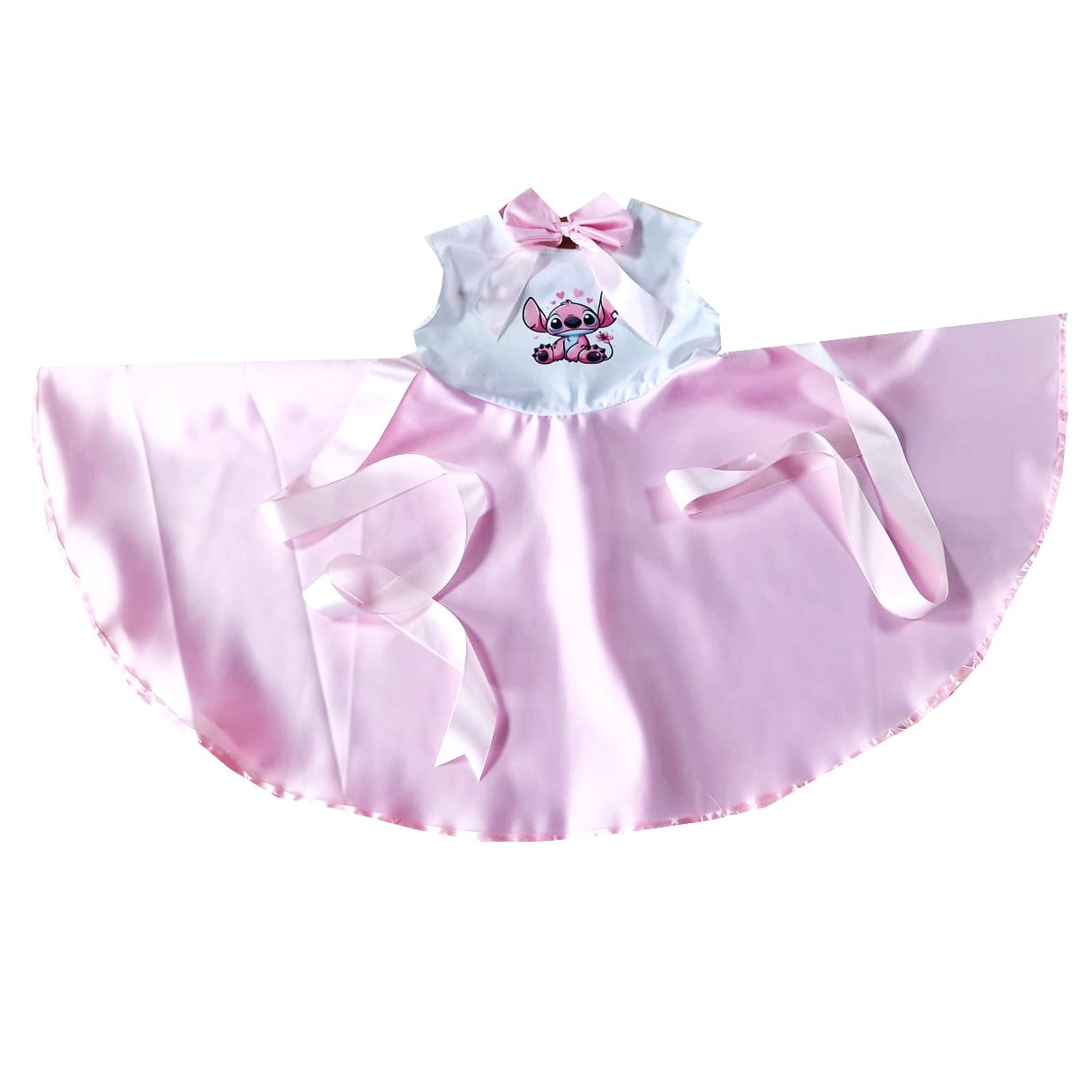 Rochie Fetiță Printesa roz Stitch