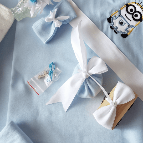 Trusou Minion Muselină Baby Blue