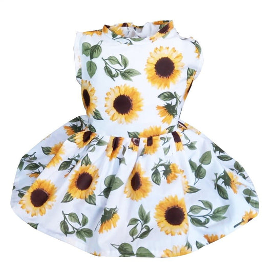 Rochie fete MCF Floarea soarelui