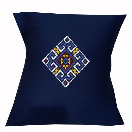 Set 2 Fete de perne - albastru traditional Dobrogea