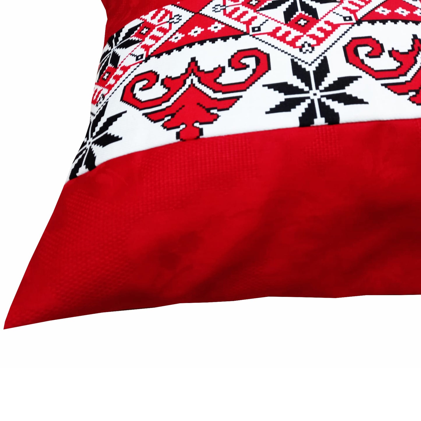 Set 2 fețe de pernă tradiționale Ardeal – MCF, model popular românesc, material textil de calitate