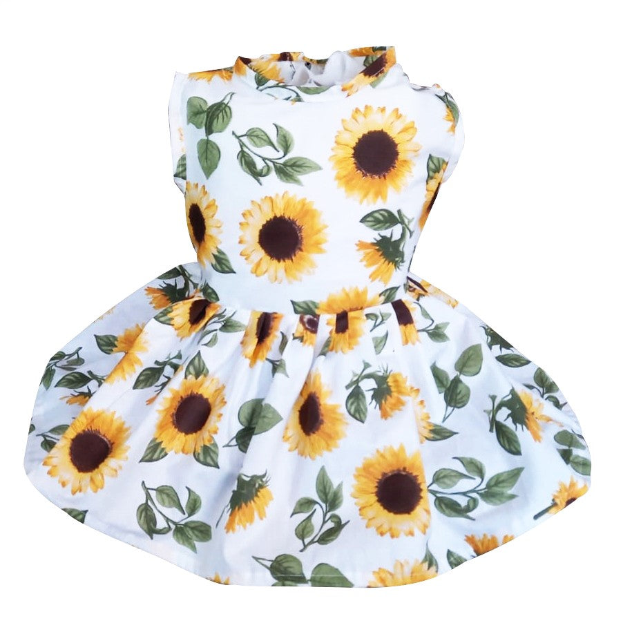 Rochie fete MCF Floarea soarelui