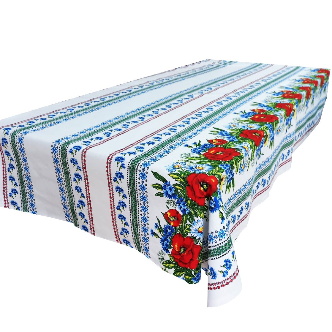 Set 8 piese perdea fata de masa si 6 servete MCF Traditional Crisana