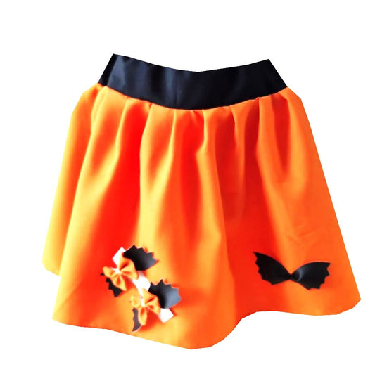 Fustă de Halloween cu elastic în tali