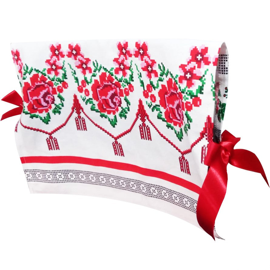 Huse pentru scaun – model tradițional Moldova, MCF, material textil de calitate