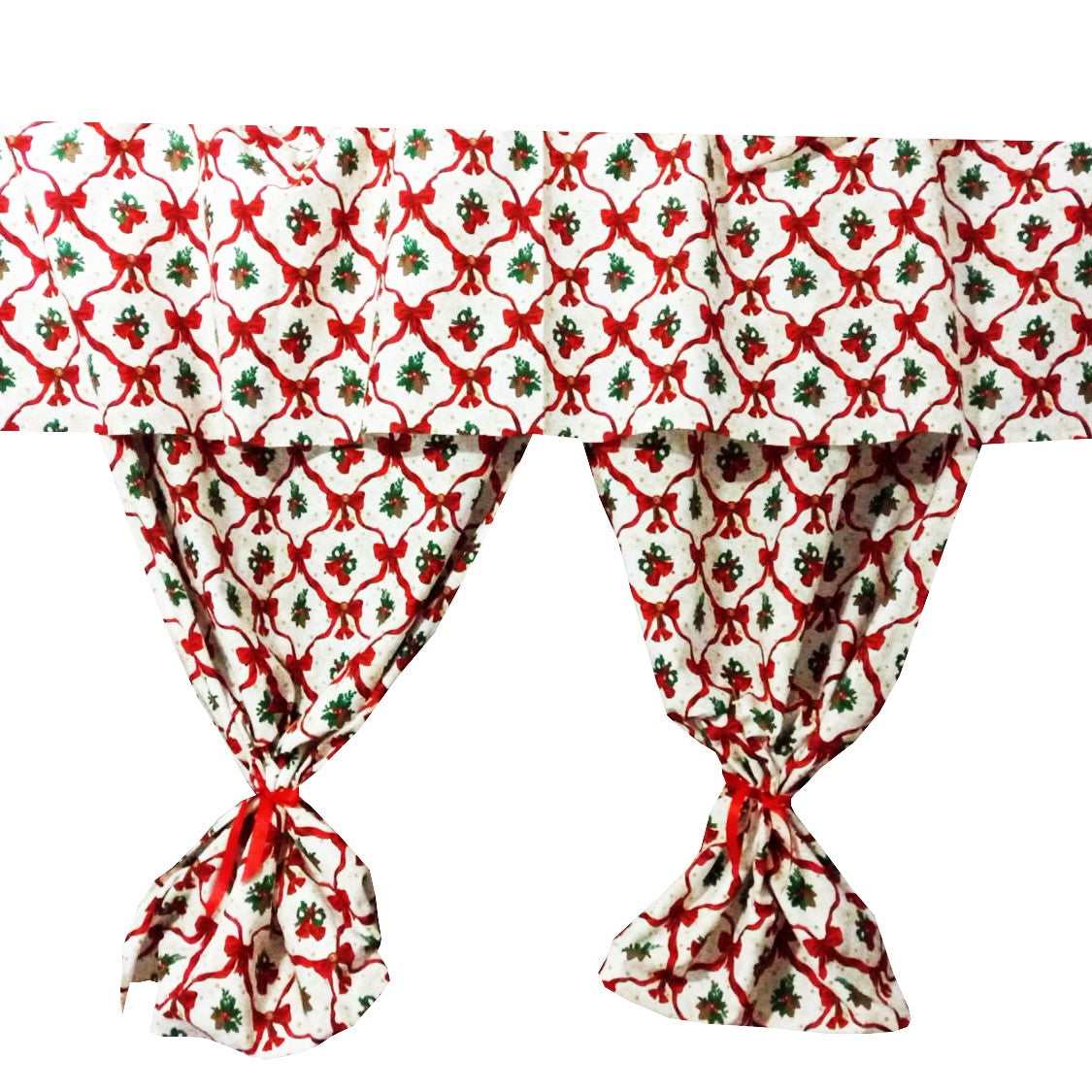 Material MCF bumbac100%  Clopotei de Craciun metraj