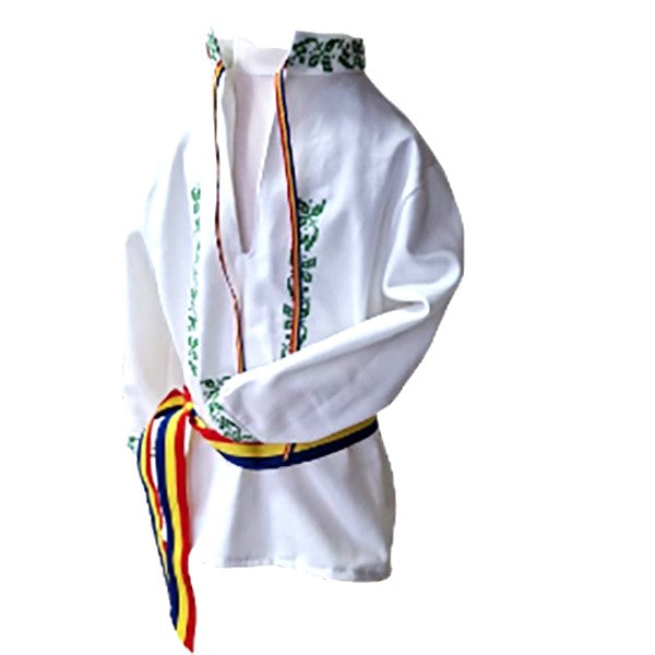 Traditional Shirt for Boys, sewn 13-14 years, Moldova