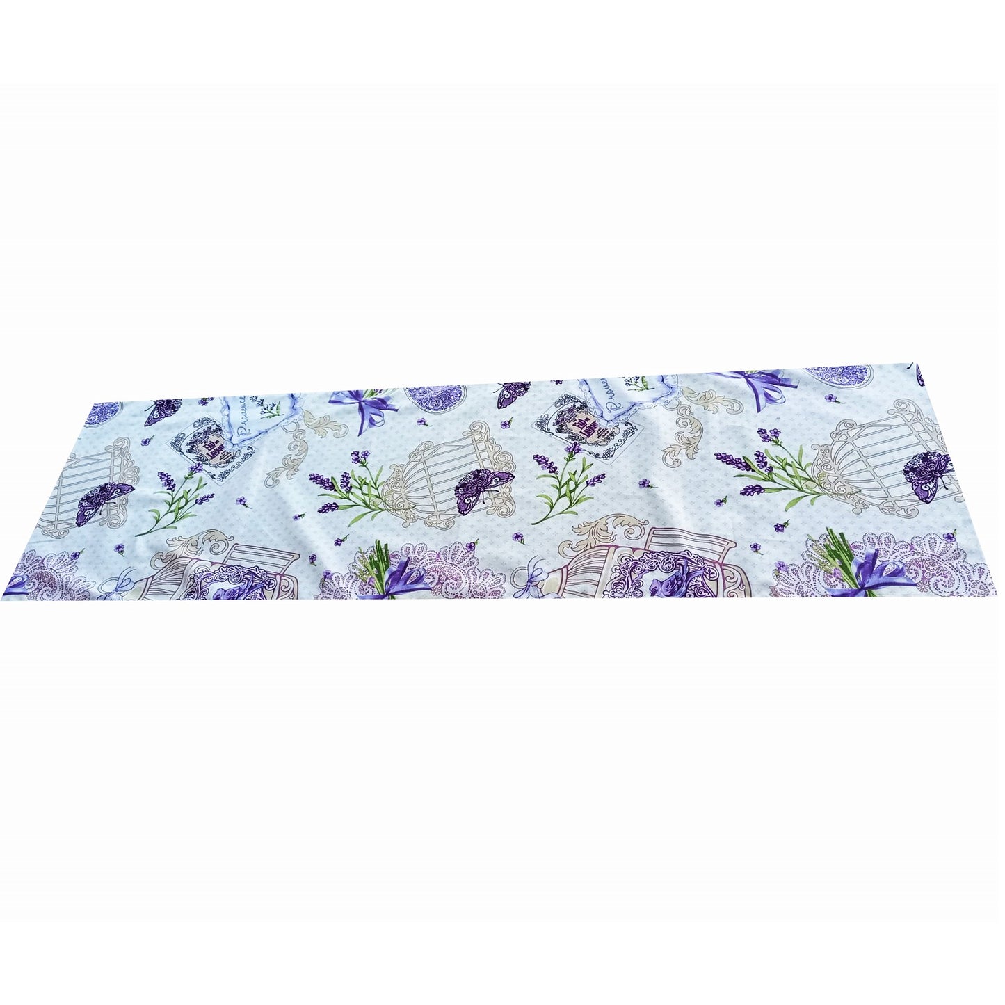 Napron decorativ cu flori de lavandă – material textil de calitate, MCF