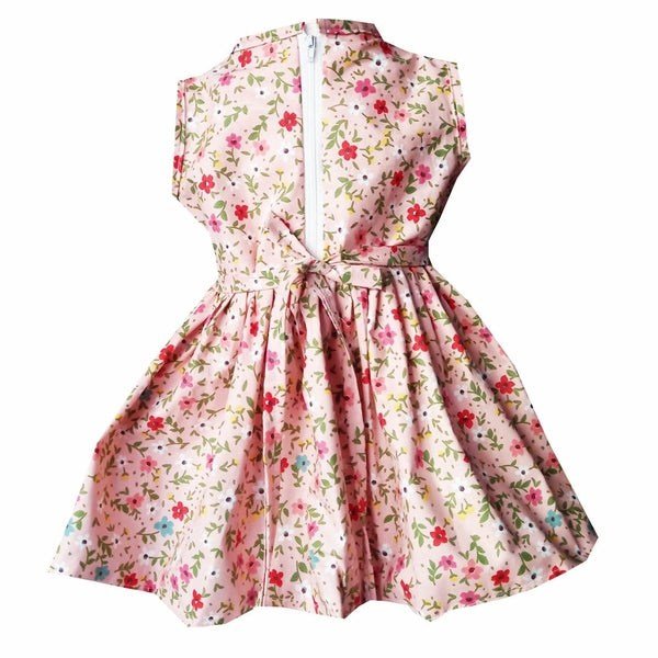 Rochie fete MCF -multicolora de vara -bumbac Flori magice