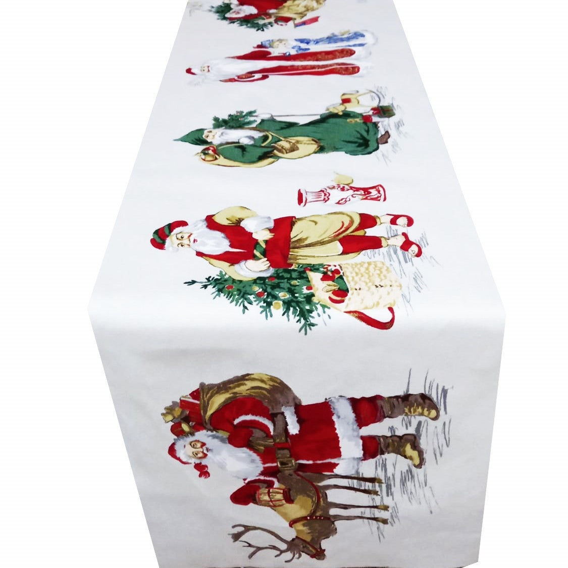 Napron decorativ Moș Crăciun și Renul