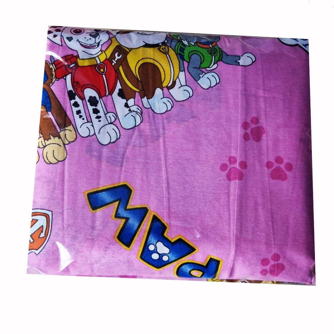 Lenjerie pat 3 piese MCF patrula catelusilor multicolor