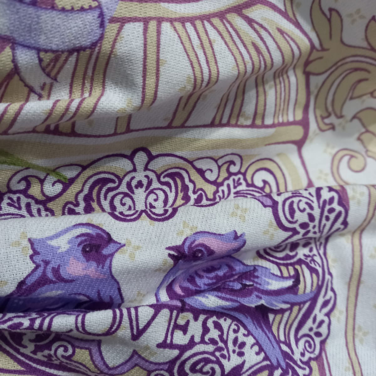 Rochie de vară din bumbac – imprimeu cu flori de lavandă, multicoloră, MCF