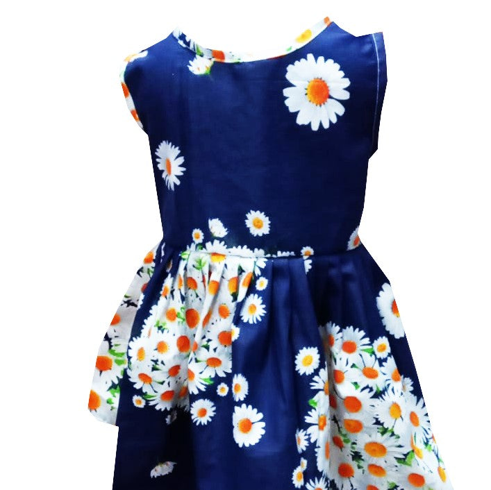 Rochie fete MCF Margarete albe bumbac