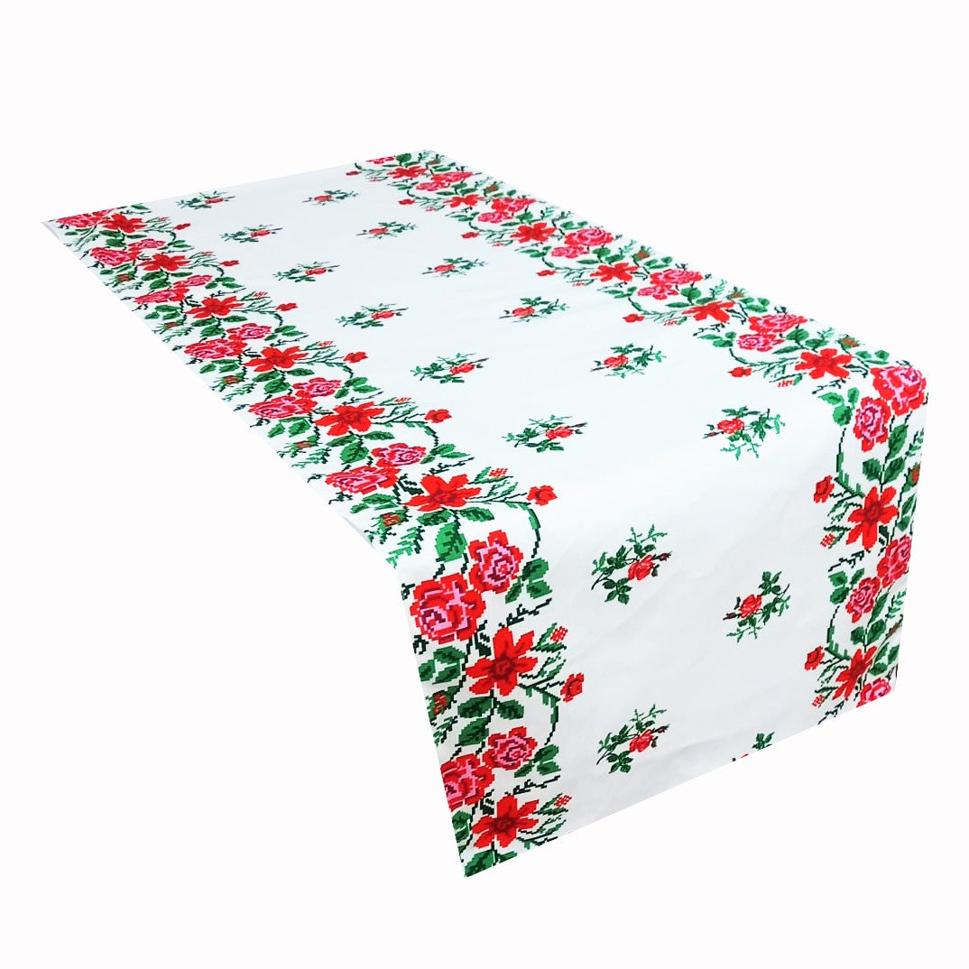 Napron decorativ tradițional Moldova – MCF, material textil de calitate, model popular românesc