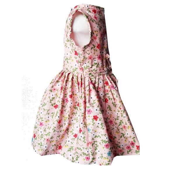 Rochie fete MCF -multicolora de vara -bumbac Flori magice