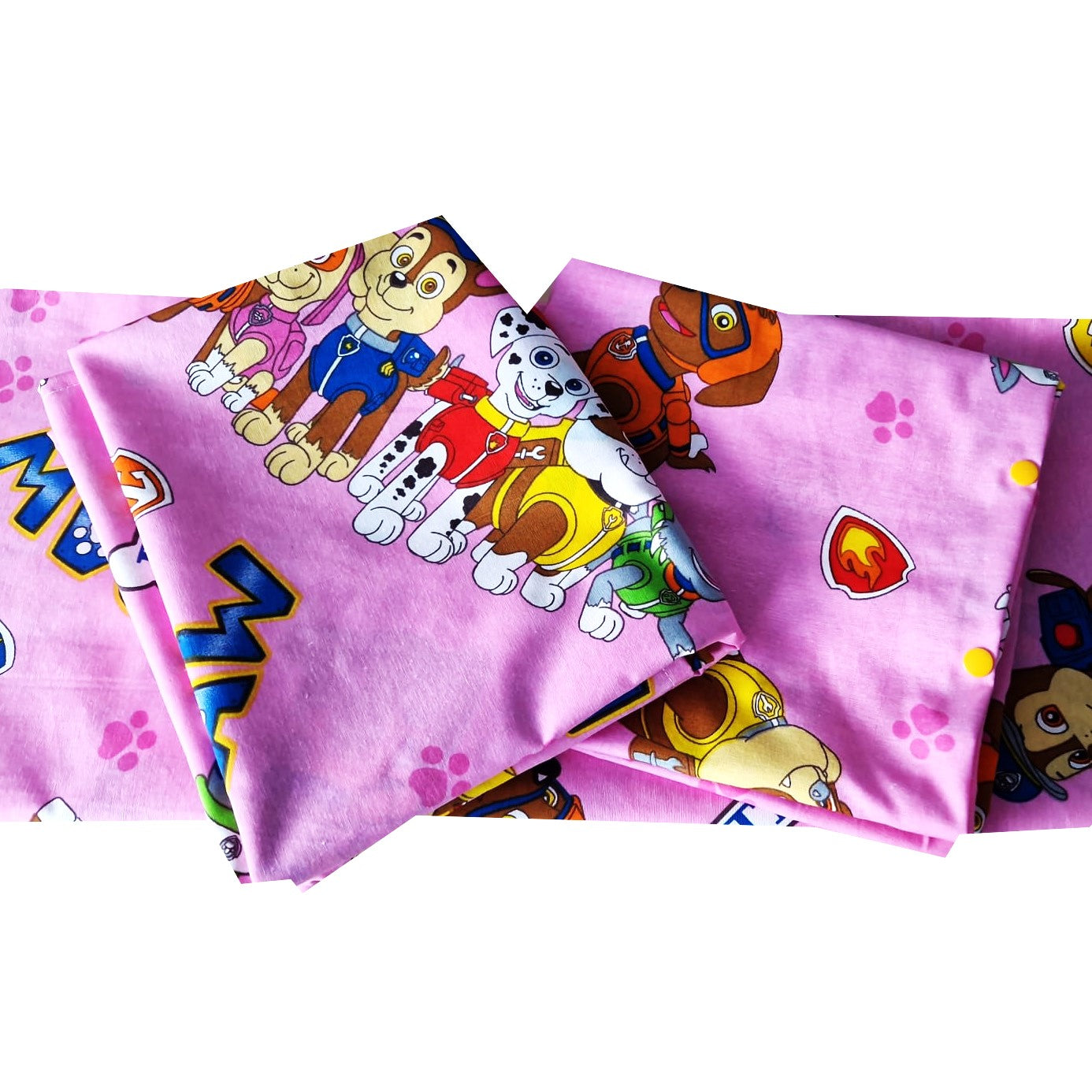 Lenjerie de pat pentru copii „Patrula Căţelușilor” – MCF, material textil de calitate