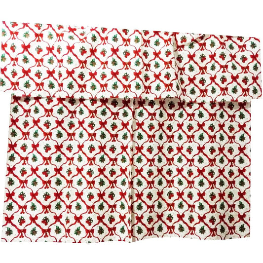Material MCF bumbac100%  Clopotei de Craciun metraj