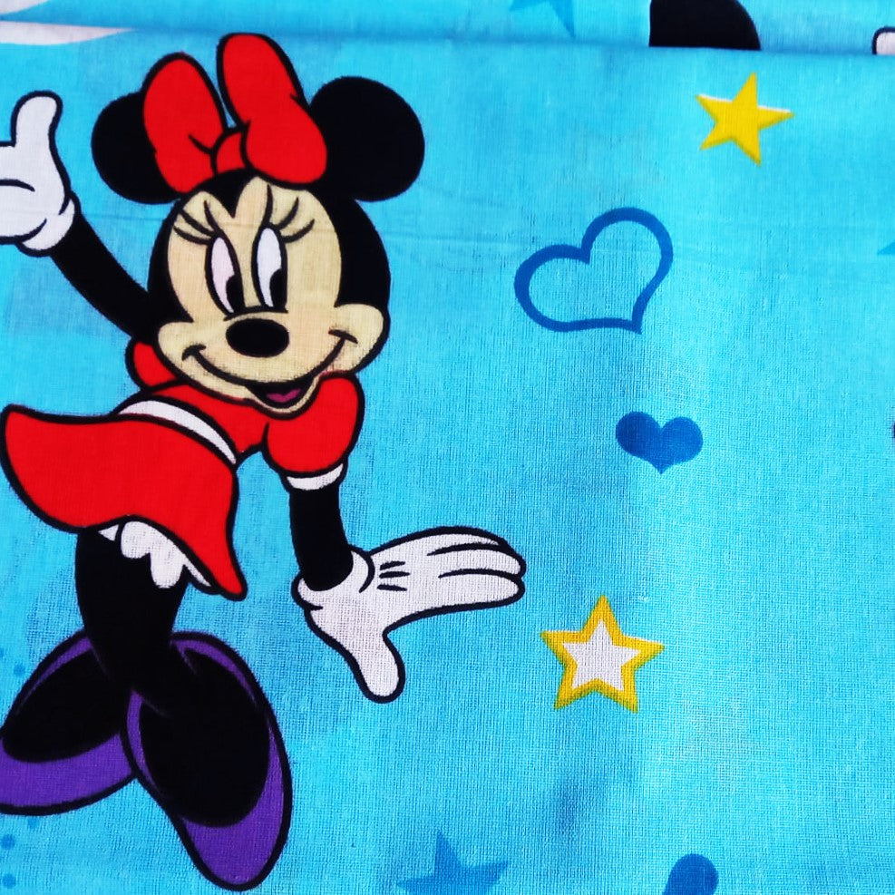 Lenjerie pat  MCF Mickey si Minnie mouse, bumbac