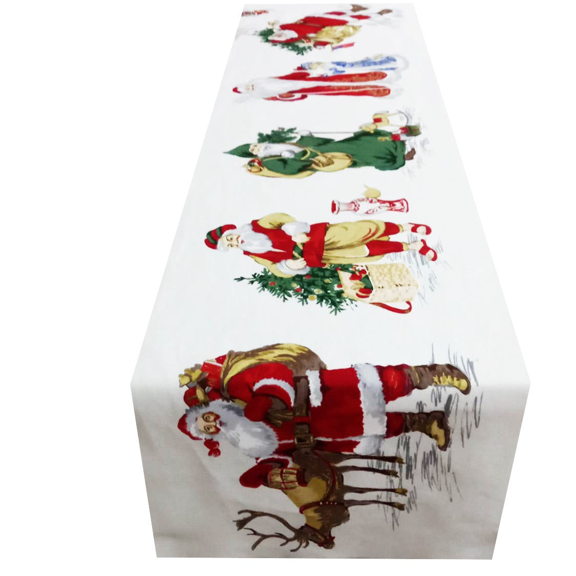 Napron decorativ Moș Crăciun și Renul