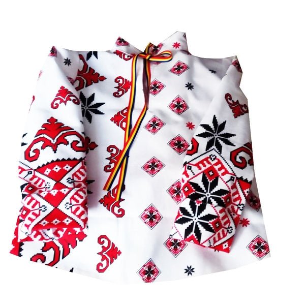 Camasa Baieti MCF cu imprimeu traditional - MCF România